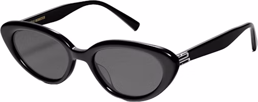 GENTLE MONSTER Mondri-01 Black Cat-Eye Sunglasses - Unisex UV Protection Fashion. Mondri-01-BLACK GENTLE MONSTER Mondri-01 Black Cat-Eye Sunglasses - Unisex UV Protection Fashion. Mondri-01-BLACK