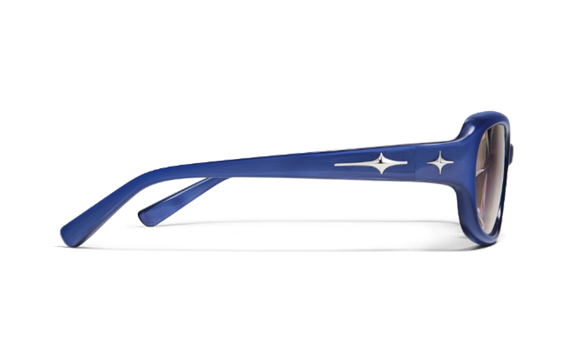 GENTLE MONSTER Noizer Bold Series Unisex Blue Irregular Sunglasses. Noizer-N5 圖 4