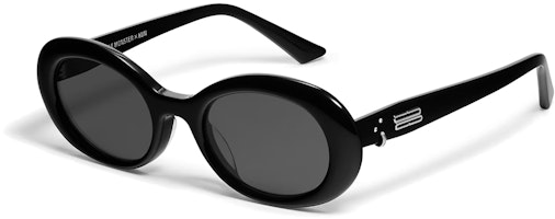 GENTLE MONSTER Oval Black UV Protection Sunglasses Unisex Couples Style KUN - 0003 01 GENTLE MONSTER Oval Black UV Protection Sunglasses Unisex Couples Style KUN - 0003 01