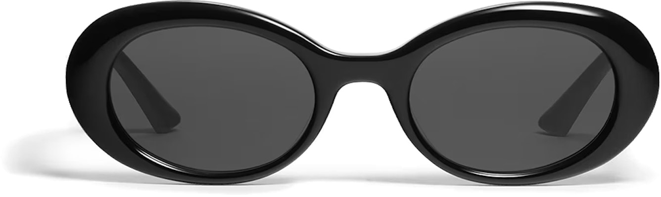 ジェントルモンスター オーバルブラック UVカット サングラス ユニセックス カップル用 KUN - 0003 01 Lookbook ジェントルモンスター オーバルブラック UVカット サングラス ユニセックス カップル用 KUN - 0003 01