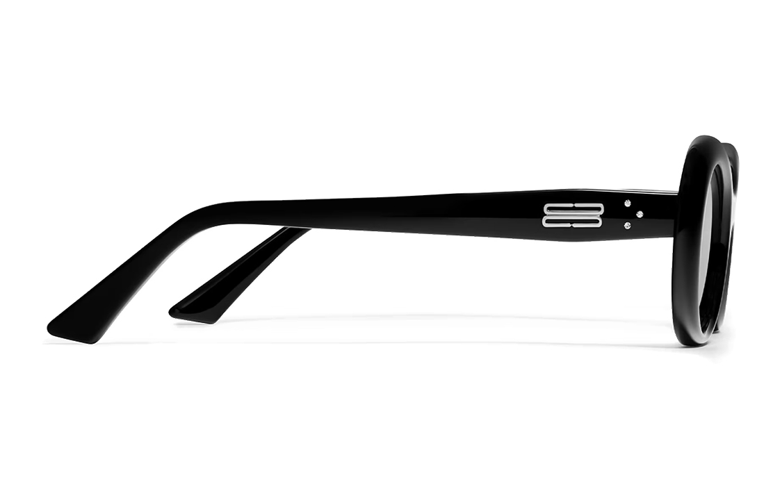 Shop ジェントルモンスター オーバルブラック UVカット サングラス ユニセックス カップル用 KUN - 0003 01