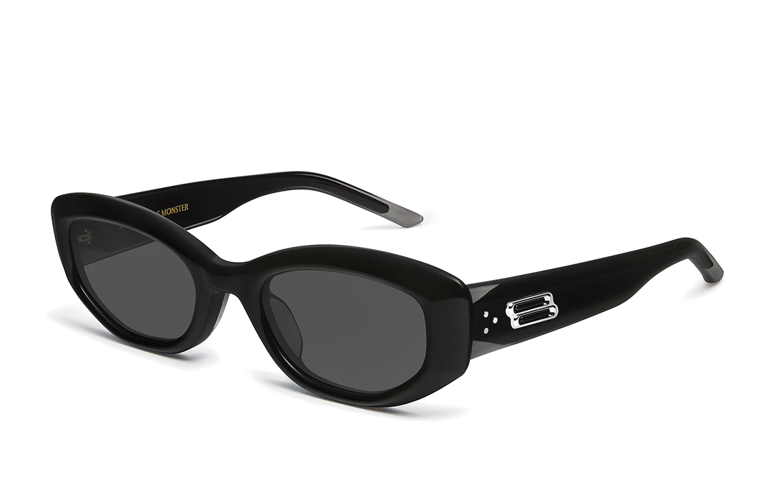 Order Gentle Monster Kaca Mata Hitam Oval Unisex Rekaan Minimalis ROW-01