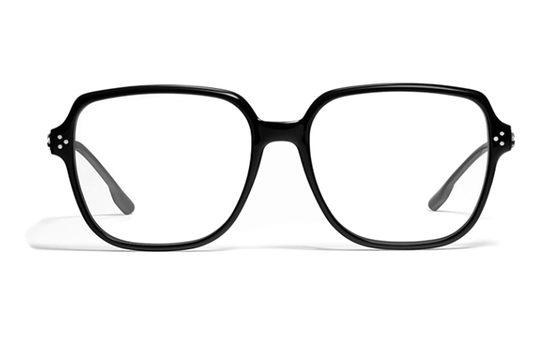 GENTLE MONSTER Oversized Irregular Optical Glasses Unisex Black MUA-01 圖 3