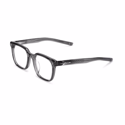 GENTLE MONSTER Patterned Acetate Gray Irregular Optical Glasses Unisex Couples. OJO-GC9