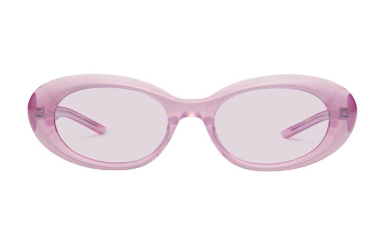 GENTLE MONSTER Pink Irregular Sunglasses Unisex Couple Style with Letter Detail. MOLTA-PC9 圖 3