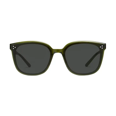 Gentle Monster Rectangular Sunglasses Green Unisex Couple Style. By-KC2