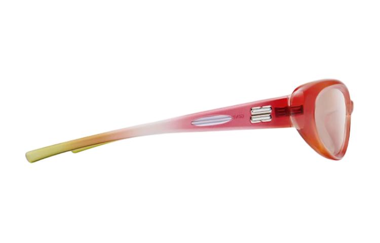 Gentle Monster Red Oval Titanium Sunglasses Unisex Couple Design GELATI-MG4 圖 4