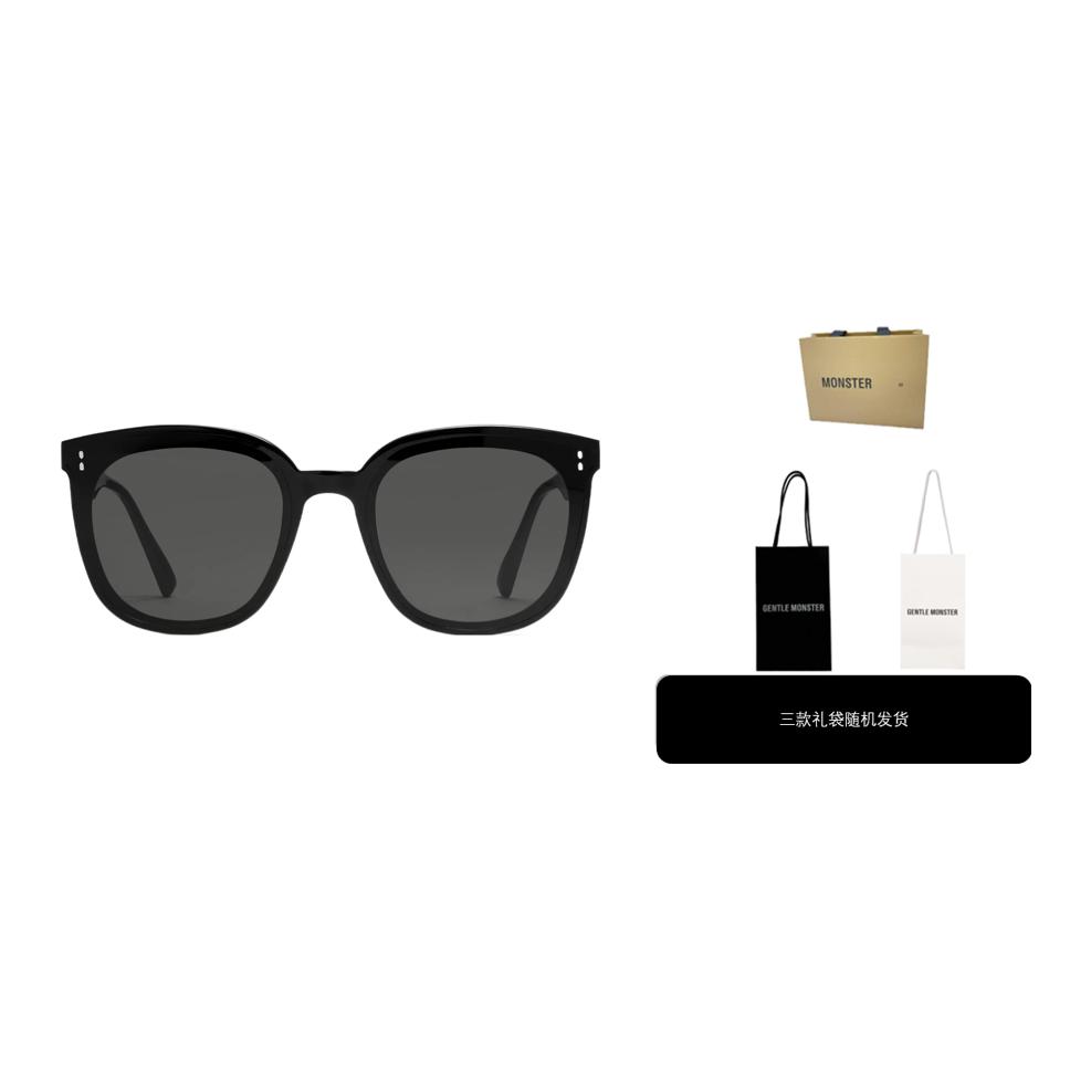 GENTLE MONSTER Rosy 01 Black Round Acetate Sunglasses Unisex Elegant Design Rosy-01 圖 7