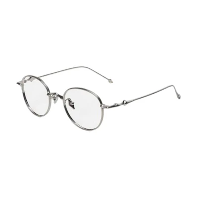GENTLE MONSTER Round Optical Frames Silver/Gold Logo Design for Men. 106379828