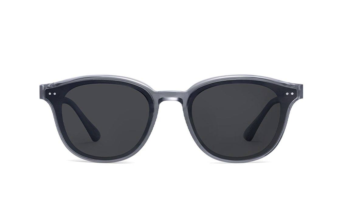 Gentle Monster Square Grey Sunglasses Unisex with Logo Temple Design. JADE-G1 圖 3