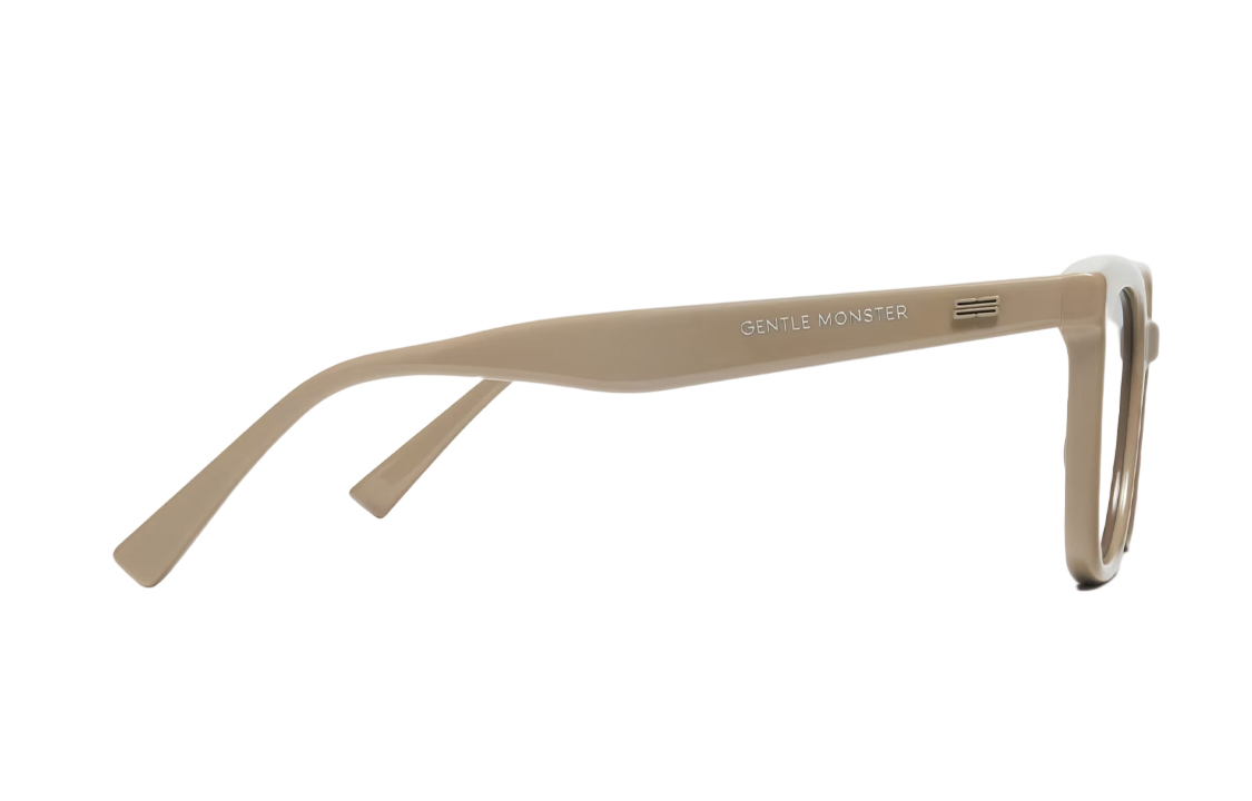 Gentle Monster Square Sunglasses Unisex Brown UV Protection Stylish Frame. Noma BE1 圖 4