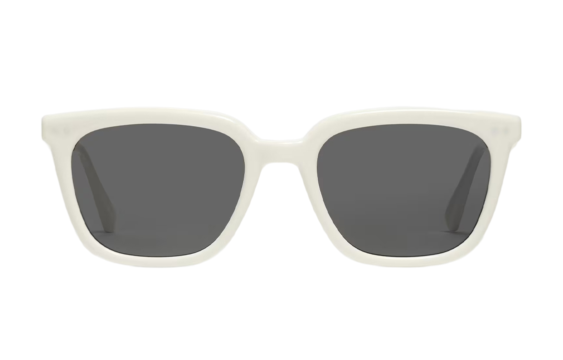 GENTLE MONSTER Square Sunglasses UV Protection Unisex White Frame Logo Design Noma W2 圖 3