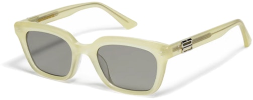 Gentle Monster Square Sunglasses Yellow Unisex Couples' Style UV Protection. MUSEE-YC8 Gentle Monster Square Sunglasses Yellow Unisex Couples' Style UV Protection. MUSEE-YC8