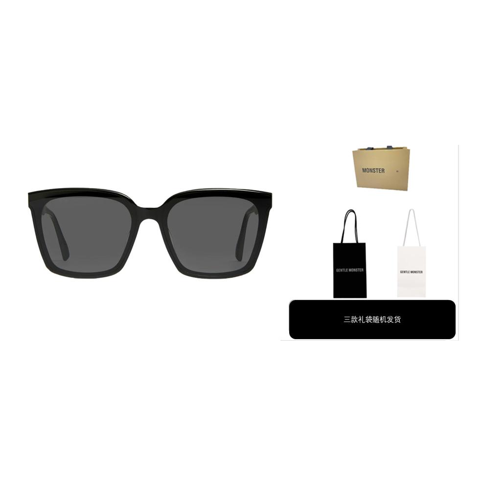 GENTLE MONSTER Tega UV Protection Square Sunglasses Black Unisex Pair Style TEGA-01 圖 2