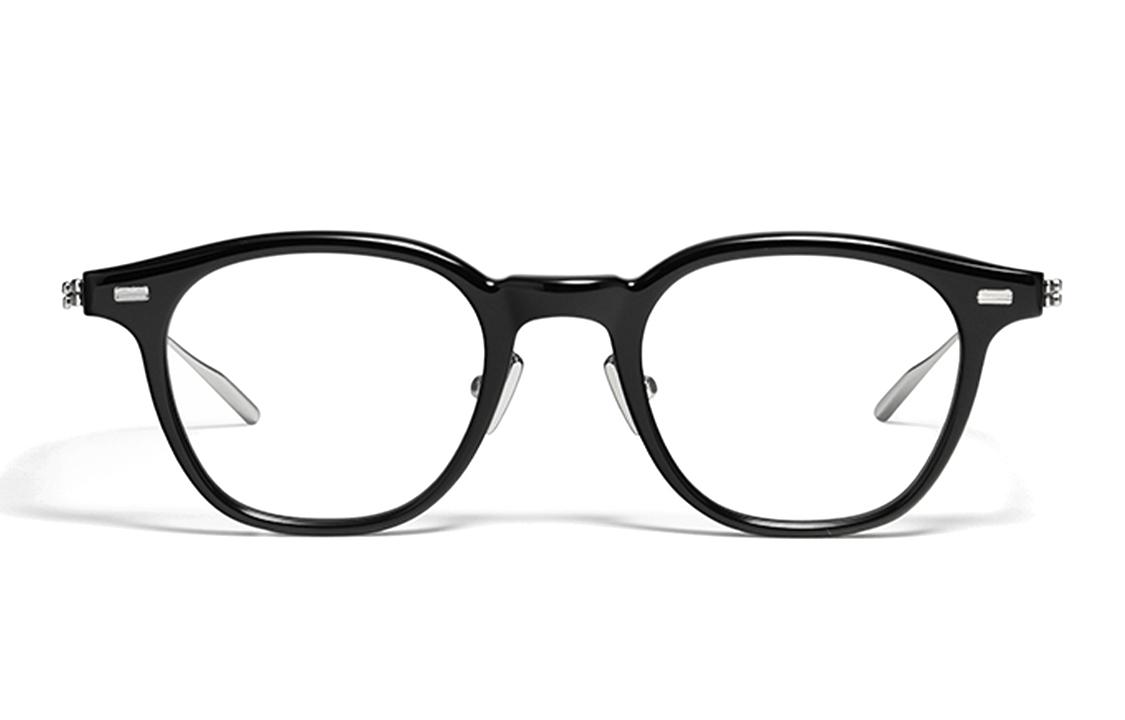 GENTLE MONSTER Thin Frame Acetate Irregular Optical Glasses Unisex Black ROB-01 圖 3
