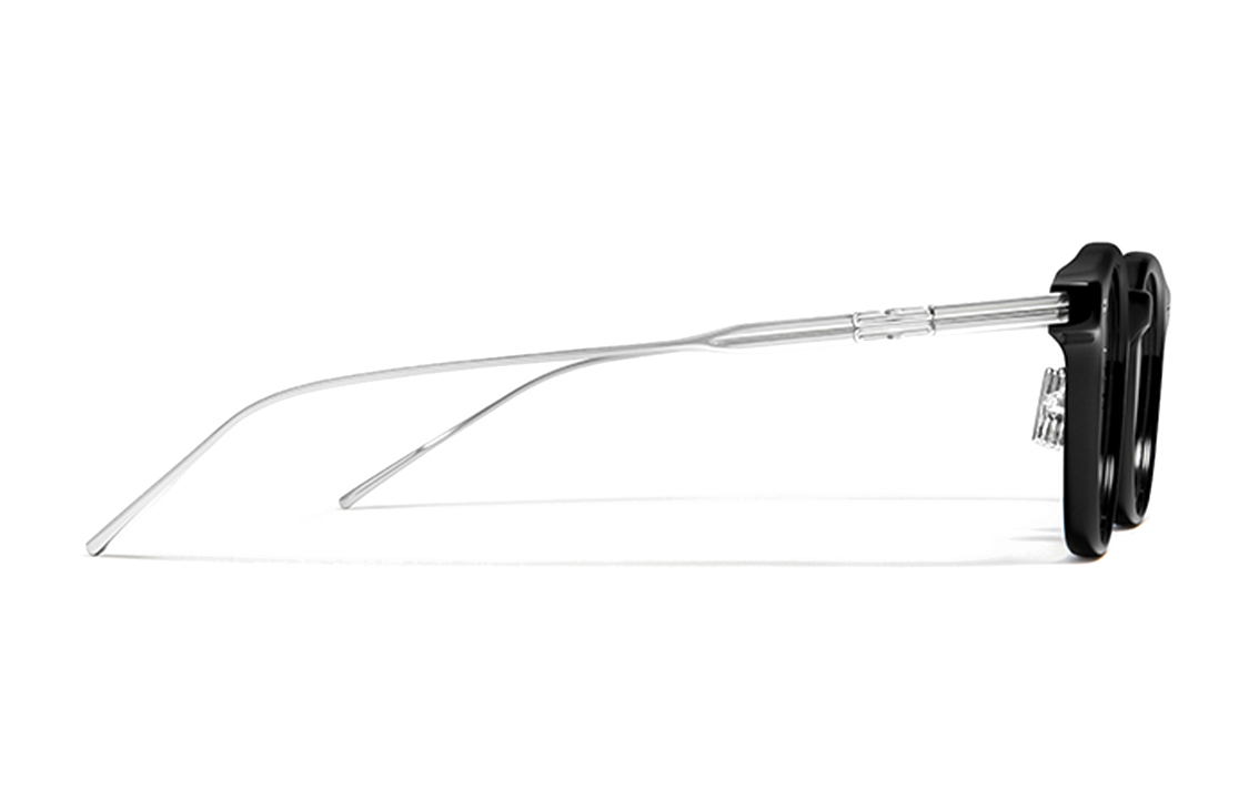 GENTLE MONSTER Thin Frame Acetate Irregular Optical Glasses Unisex Black ROB-01 圖 4