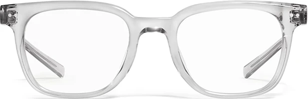 Lookbook Gentle Monster Transparent Grey Irregular Optical Glasses Unisex Couple Design. EVAN-GC7