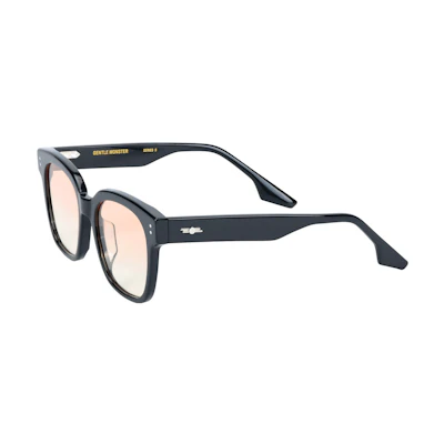 GENTLE MONSTER UNA.C N Square Sunglasses Black Unisex Matching Pair UNA.C N-SUN-01(OR