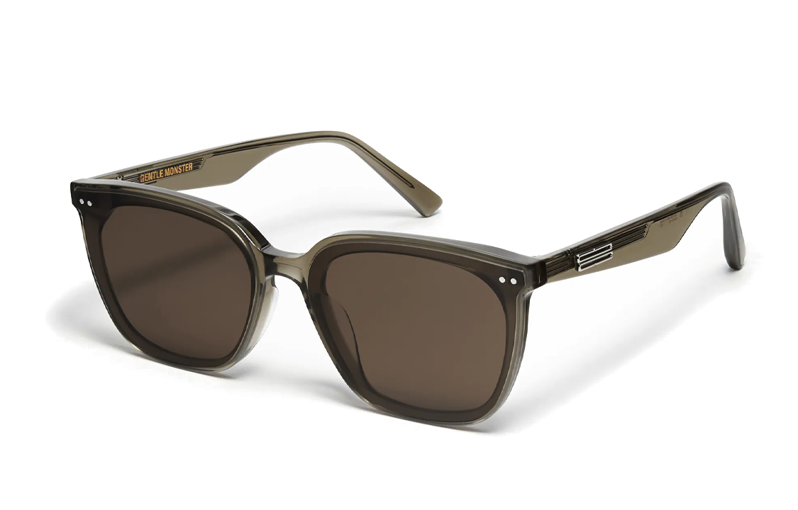GENTLE MONSTER Unisex Square Frame Sunglasses - Fashionable and Comfortable. Heizer KC6