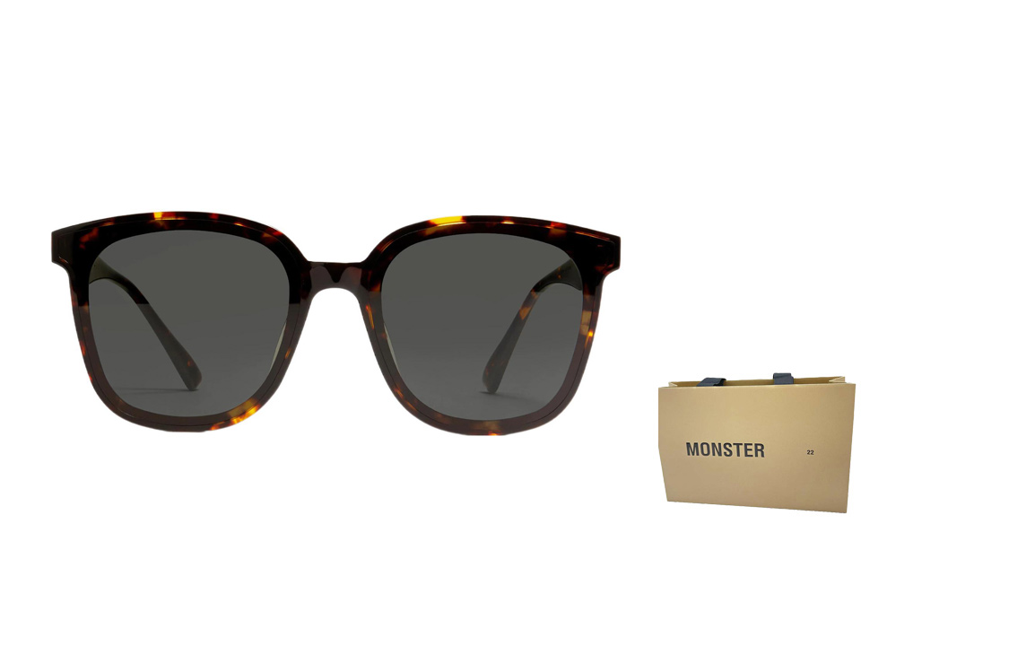 GENTLE MONSTER Unisex Square UV Protection Sunglasses for Couples. JACKIE-T1 圖 6