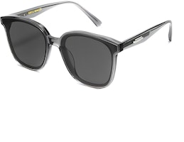 Gentle Monster Unisex Sunglasses Square Frame with Letter Engraved Temples JACKIE-G3 Gentle Monster Unisex Sunglasses Square Frame with Letter Engraved Temples JACKIE-G3