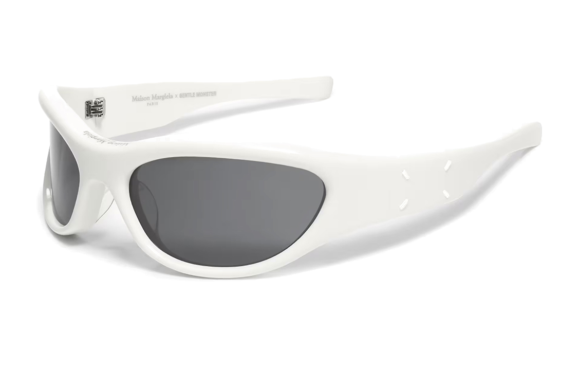 GENTLE MONSTER Unisex Trendy Irregular Frame Sunglasses for Couples. MM003 W2 圖 2