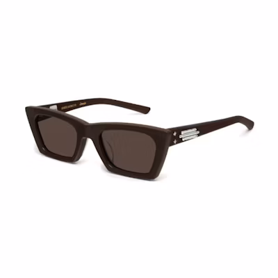 GENTLE MONSTER Jennie Brown Cat Eye Sunglasses Unisex Couple Edition. Jennie - BabyPonyBR3