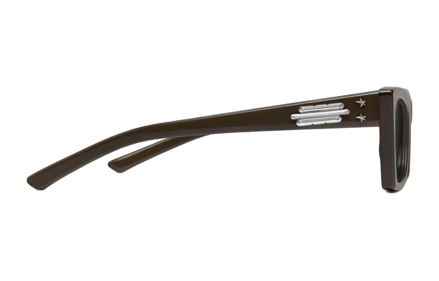 Lookbook GENTLE MONSTER x Jennie 棕色貓眼款情侶同款墨鏡 男女通用款 Jennie - BabyPonyBR3