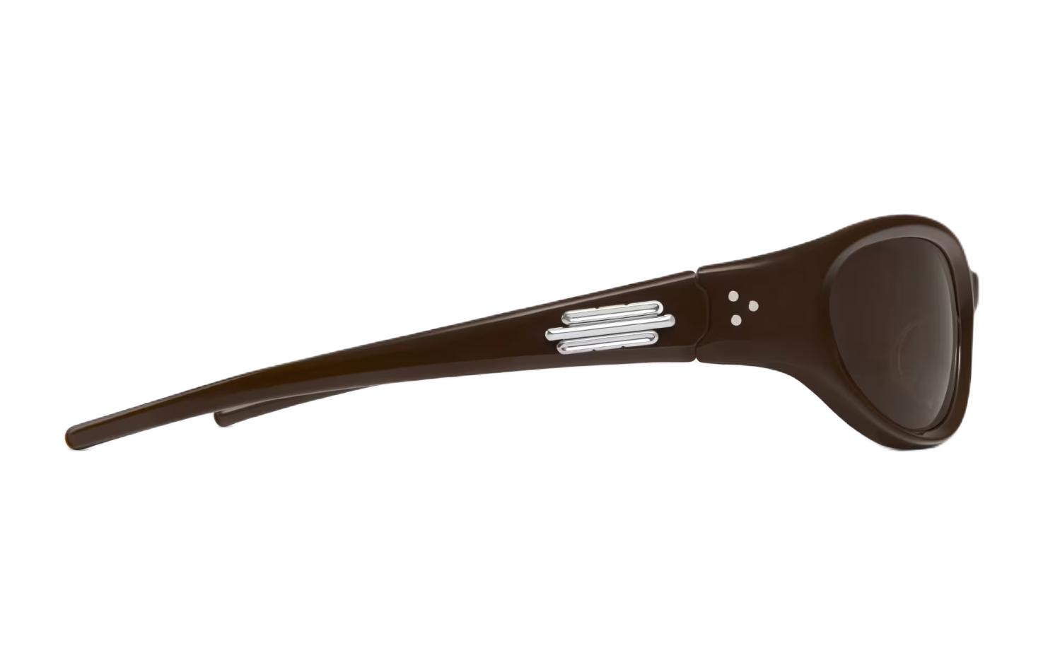 GENTLE MONSTER Jennie Brown Irregular Sunglasses Unisex Designer Frames Jennie - DonutBunBR3 圖 4