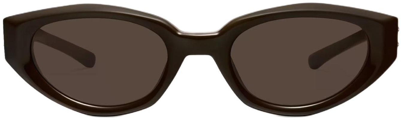 GENTLE MONSTER x Jennie 棕色猫眼太阳镜 男女同款 条纹镜腿设计 Jennie-FishTailBR3 Lookbook GENTLE MONSTER x Jennie 棕色猫眼太阳镜 男女同款 条纹镜腿设计 Jennie-FishTailBR3