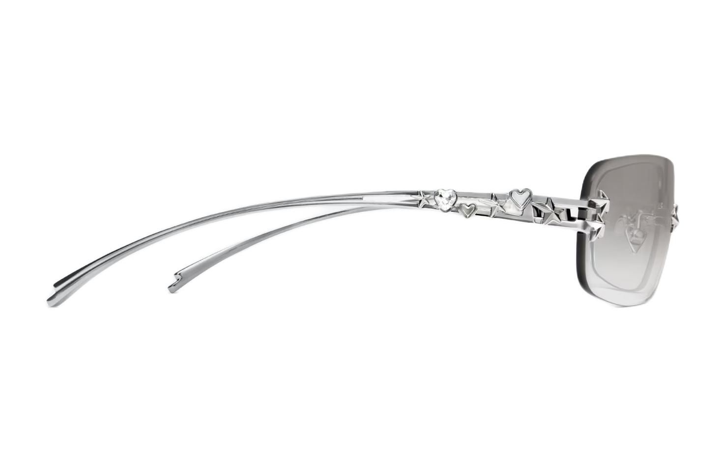 GENTLE MONSTER Jennie Irregular Sunglasses Silver Unisex Couples Edition. Jennie - Glitter02 圖 4