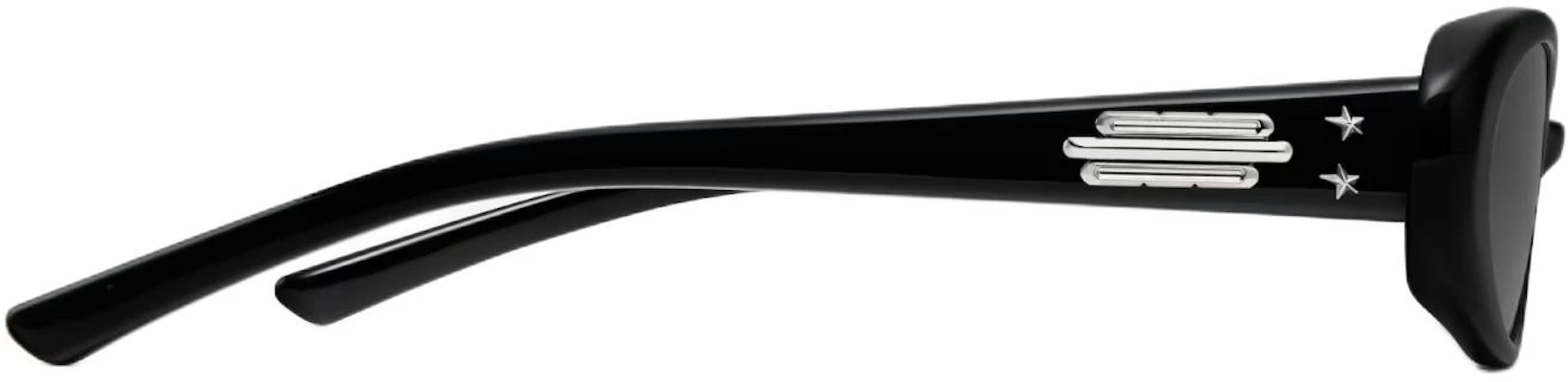 GENTLE MONSTER x Jennie 椭圆形墨鏡 男女通用 黑色 Jennie - Hush01 Shop GENTLE MONSTER x Jennie 椭圆形墨鏡 男女通用 黑色 Jennie - Hush01