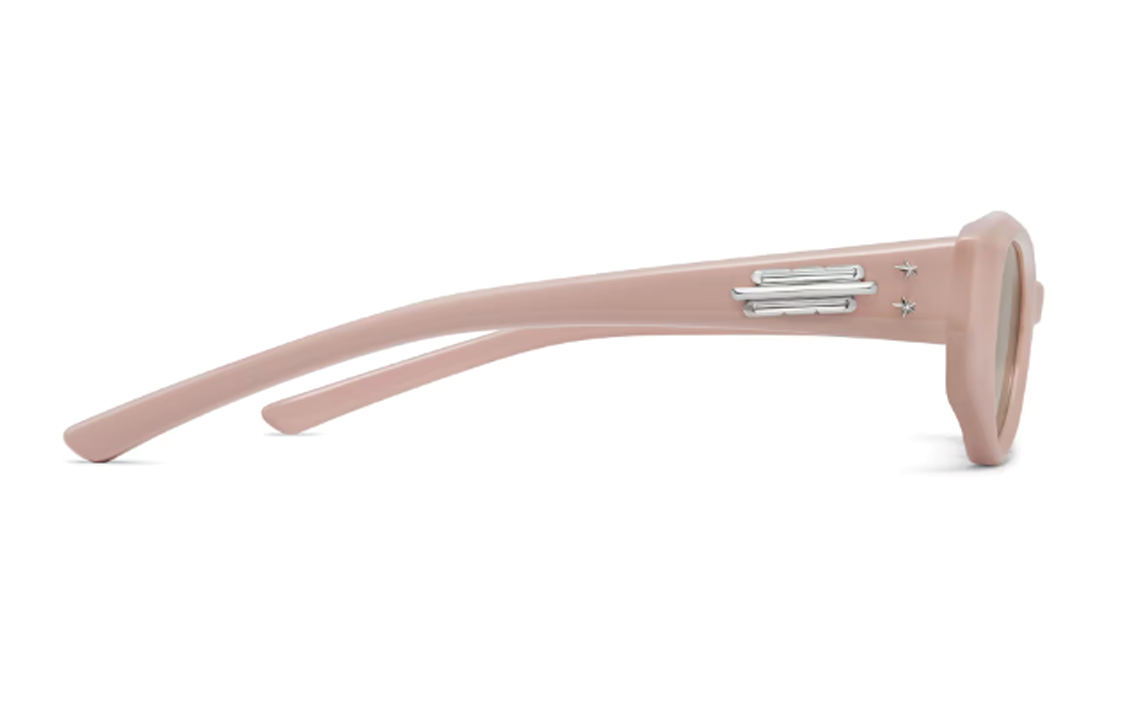 Shop ジェントルモンスター × ジェニー ピンクキャットアイサングラス ユニセックスカップル向け Jennie-FishTailP7