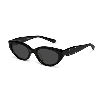 GENTLE MONSTER Maison Margiela Black Cat-Eye Sunglasses Unisex Couple Style MM108-01