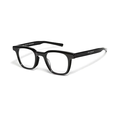 GENTLE MONSTER Maison Margiela GM X MM Irregular Black Optical Glasses. MM010S-01