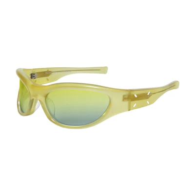 GENTLE MONSTER Maison Margiela Transparent Yellow Sunglasses Unisex UV Protection MM003 OL3
