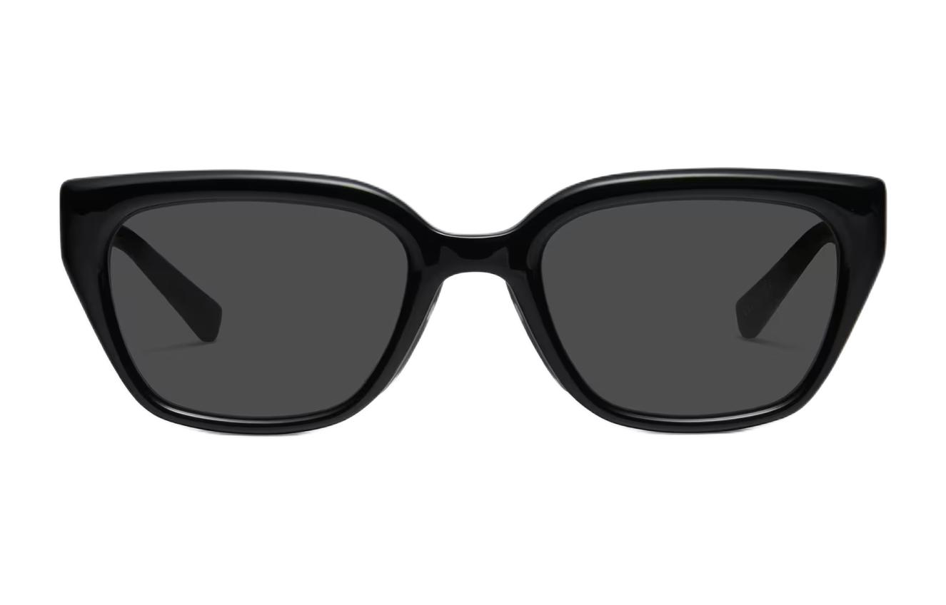 Lookbook GENTLE MONSTER x Maison Margiela 男女通用黑色不規則太陽眼鏡 MM109-01