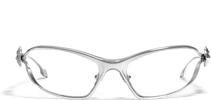 Lookbook GENTLE MONSTER Ytt Cat-Eye Titanium Optical Glasses Silver Unisex Bold Series Ytt02