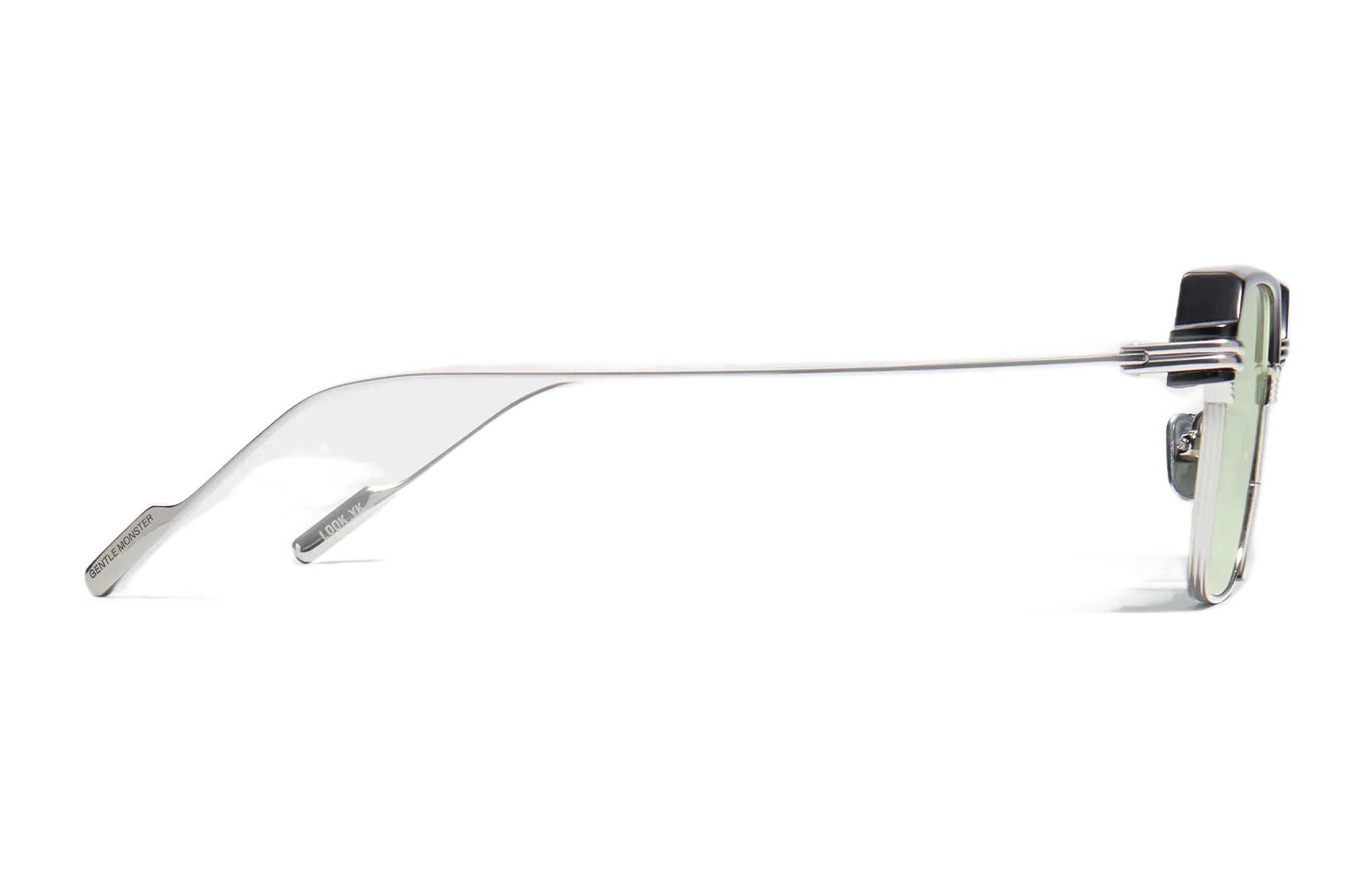 GENTLE MONSTER Yun-kee Jeong Titanium Irregular Optical Glasses Unisex. Look-YK-01-K 圖 4
