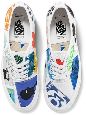 Geoff McFetridge x Vans Vault OG Authentic LX '米色' VN0A4BV991V Lookbook Geoff McFetridge x Vans Vault OG Authentic LX '米色' VN0A4BV991V