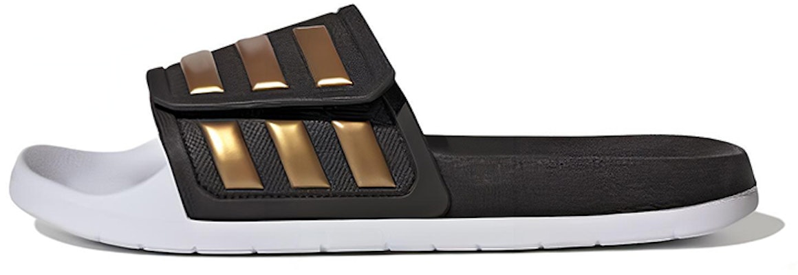 German Football Association x adidas Adilette TND Slide 'Black Gold Metallic' GX9706 Buy German Football Association x adidas Adilette TND Slide 'Black Gold Metallic' GX9706