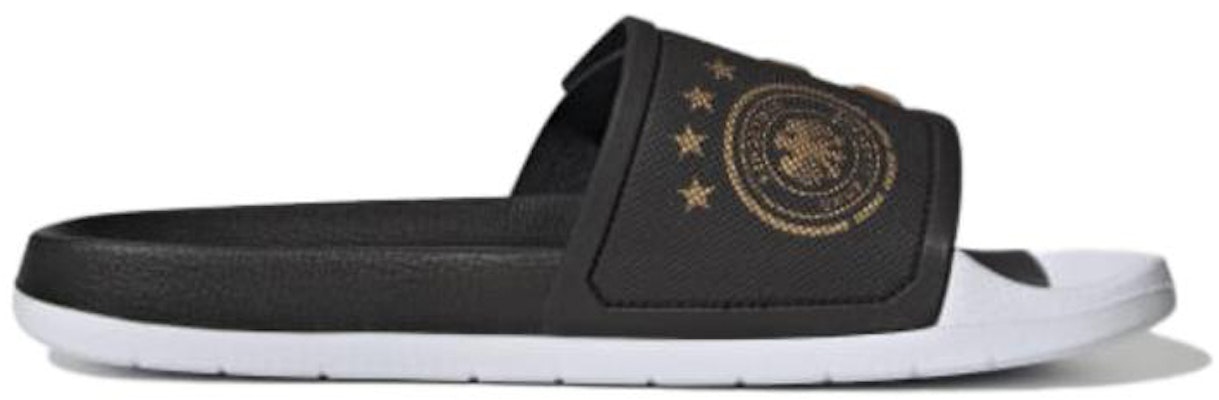 German Football Association x adidas Adilette TND Slide 'Black Gold Metallic' GX9706 Order German Football Association x adidas Adilette TND Slide 'Black Gold Metallic' GX9706