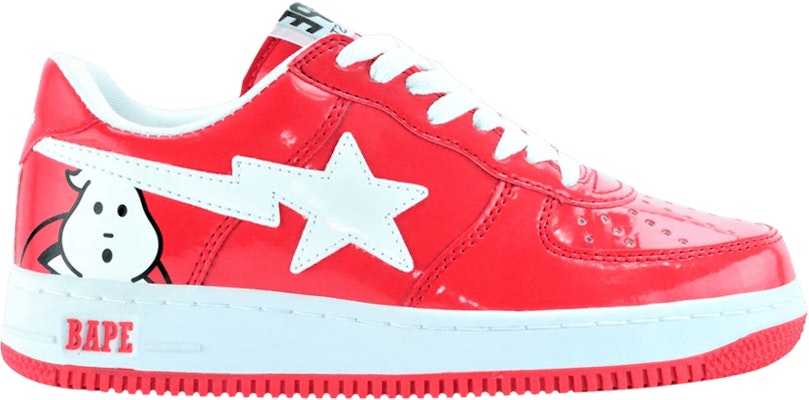 Ghostbusters x BAPE Bapesta Low 'Rojo' MFW03701-RED Buy Ghostbusters x BAPE Bapesta Low 'Rojo' MFW03701-RED