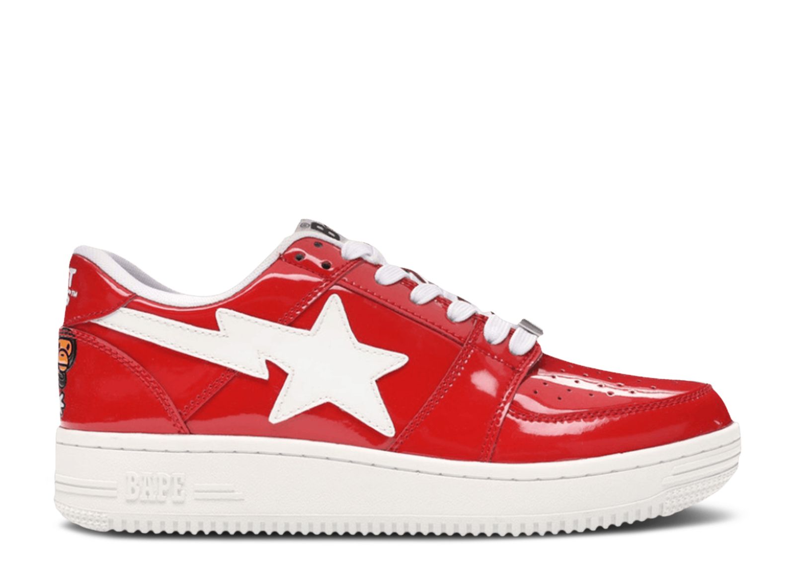 Ghostbusters x BAPE Bapesta Low 'Red Baby Milo' GHOST-BAPESTA-MILO