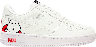 Ghostbusters x BAPE Bapesta Low 'White' MFW-03701