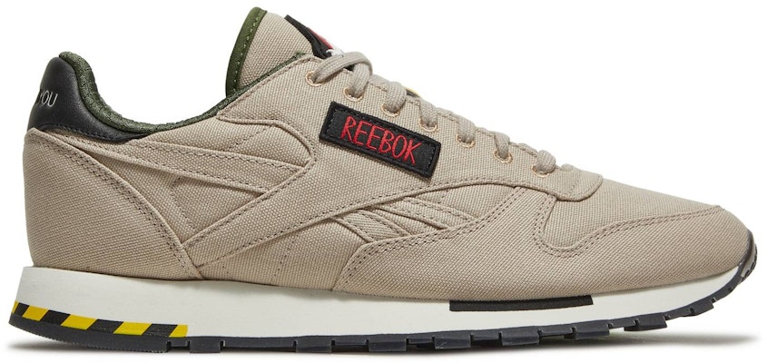 Reebok classic 2025 leather khaki