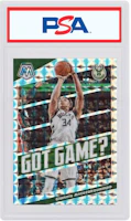 Giannis Antetokounmpo 2019 Panini Mosaic Got Game? Mosaic #25 Giannis Antetokounmpo 2019 Panini Mosaic Got Game? Mosaic #25