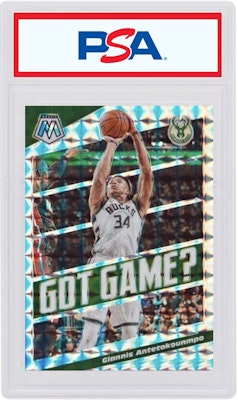 Giannis Antetokounmpo 2019 Panini Mosaic ¿Got Game? Mosaico #25 Buy Giannis Antetokounmpo 2019 Panini Mosaic ¿Got Game? Mosaico #25