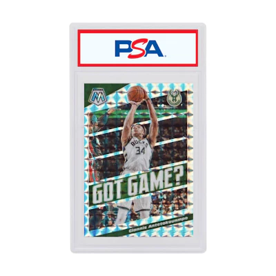 Giannis Antetokounmpo 2019 Panini Mosaic Got Game? Mosaic #25