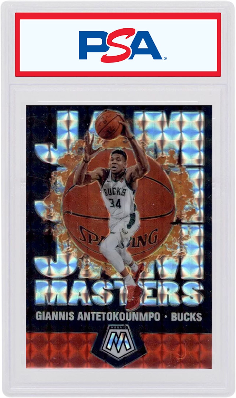 Giannis Antetokounmpo 2019 Panini Mosaic Jam Masters Mosaic #19